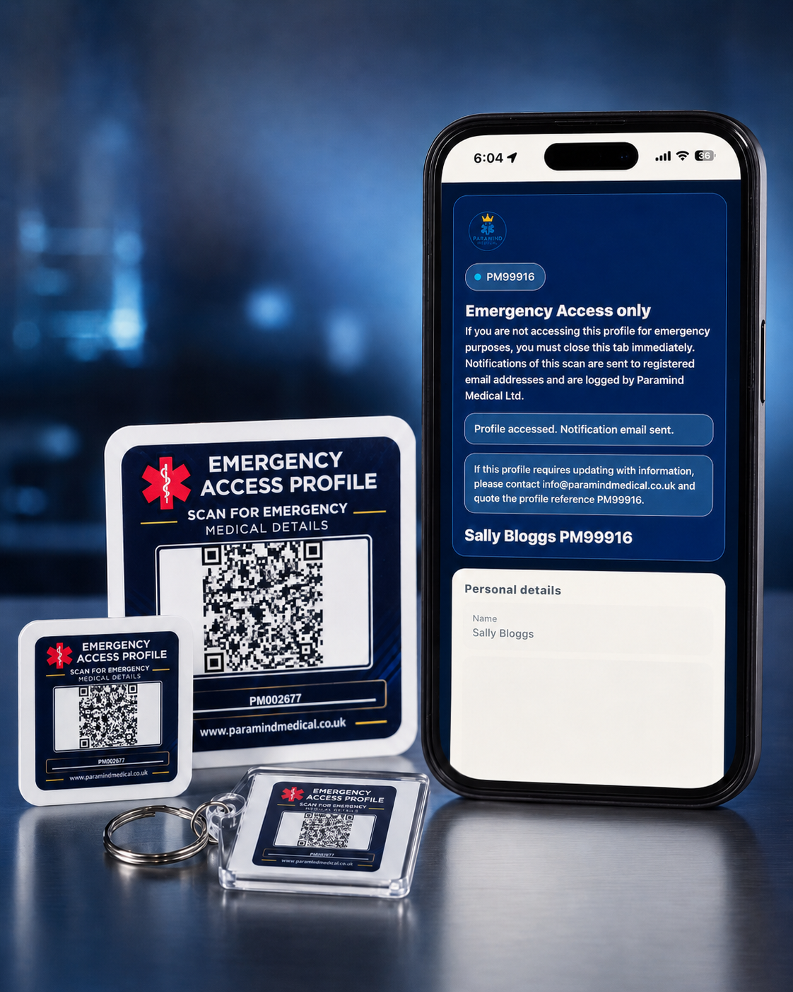 Paramind Medical Lifeline medical aid product pack